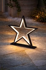 LED Metallstern klein