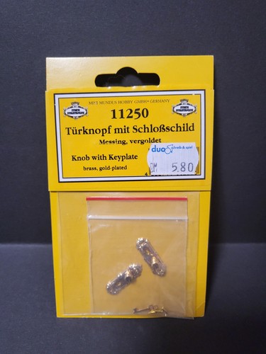 Türknopf mit schlossschild - mit,