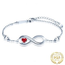 Damen Armband Herz 925