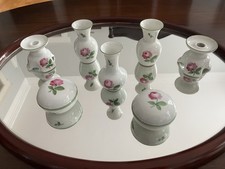 Augarten Wiener Rose - 7 Teile - sehr guter Zustand 