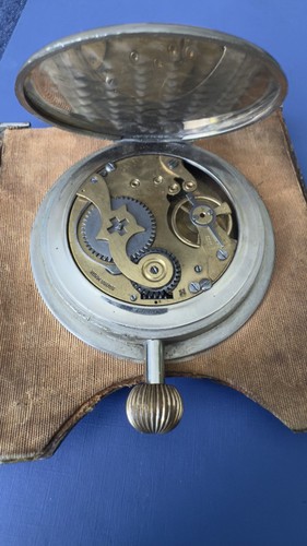 Alte klapp reiseuhr vintage - alte,