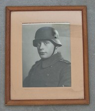 Soldat stahlhelm portrait wk - soldat,