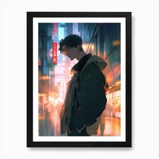 Anime Tapete Kunstdruck