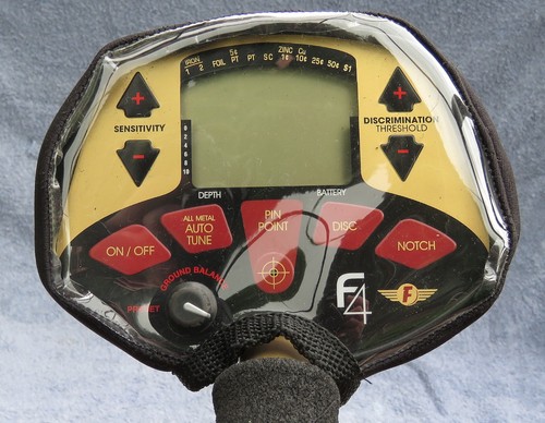 Fisher metalldetektor - f4,