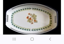 Villeroy Boch French Garden Roanne Brotkorb / Schale Emaille - Blech Durchbruch