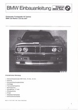 BMW E30 EBA M Paket