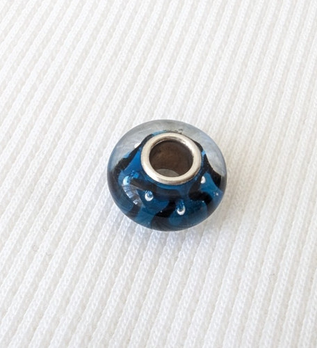 Beads charms glas blau - charms,