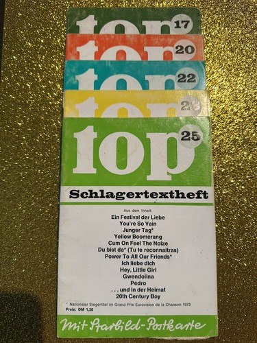 Top schlagertexthefthefte 27 - top, (