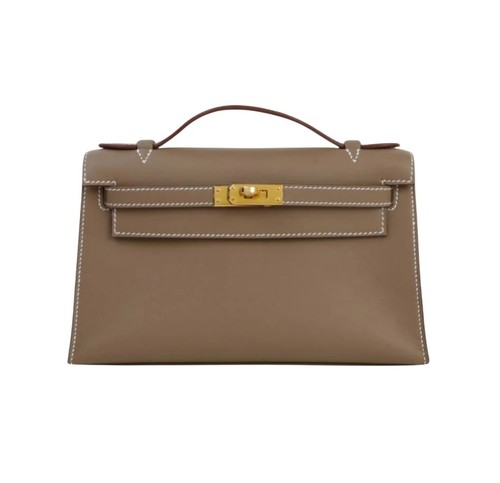 Hermès etoupe veau swift - veau,