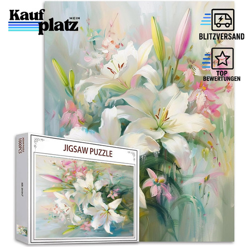 Puzzle 1000 teile weiße - 1000,