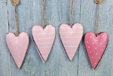 4er Set Deko Herz zum