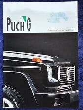 Mercedes Steyr Daimler Puch 230 300 GE, 250 300 GD Prospekt 1990