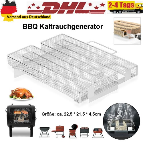 Edelstahl kaltrauchgenerator - edelstahl,