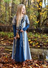 Battle-Merchant Eleanor Mittelalterkleid Kinder Mädchen blau langarm - Kostüm
