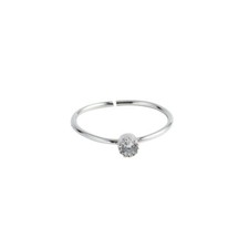 Schmaler ring mit zirkonia - ring,