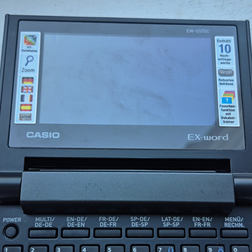 Casio word g570c - ex-word, ew-g570c