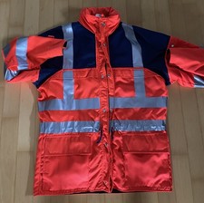 Rettungsjacke Gr. L Warnrot – Einsatzjacke mit Innenjacke Rettungsdienst