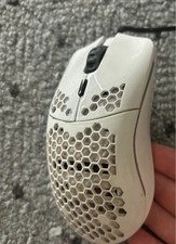 Glorifizieren Model O Gaming Maus - Weiß, Matt, 59g
