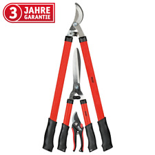 WALTER Gartenscheren Set 3 tlg. Heckenschere Rosenschere Astschere Laubschere