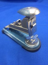 Vintage Retro Büro  Tacker Skre Tri blau 24/6 26/6 , 50er / 60er Jahre