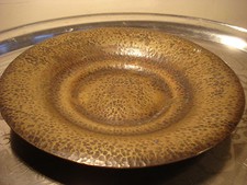 Art Deco Bronze Teller rund
