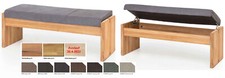 Standard Furniture Stockholm Truhenbank Polsterbank Sitzbank gepolstert massiv