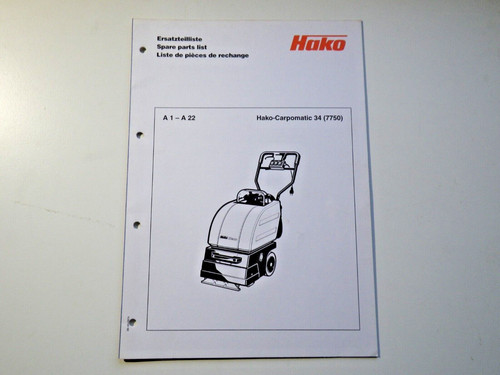 Ersatzteilliste hako - ersatzteilliste,