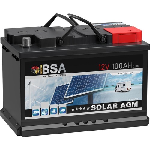 Agm batterie 12v 100ah - batterie,