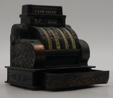 Bleistiftanspitzer Metall - Kasse / Registrierkasse - Setzkastenobjekt