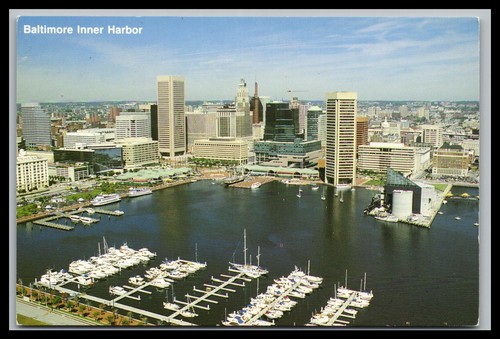 Ansichtskarte baltimore - ansichtskarte, /