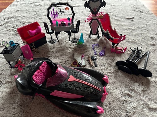 Monster high möbel set - high, set,