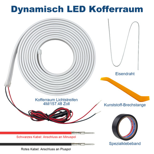 Auto kofferraumlicht led - 4m,