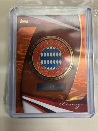 Topps bayern munich lineage - bayern,