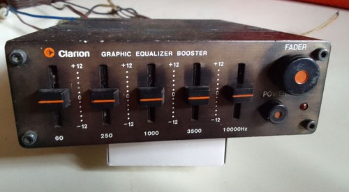 Clarion graphic equalizer - clarion,