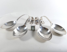 4 XXL Amuse-Gueule Löffel Vorspeiselöffel versilbert