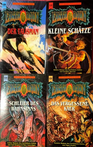 Earthdawn romane bücher band - romane,