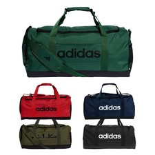 Adidas Herren Damen Sporttasche Umhängetasche Reisetasche Linear Duffel M