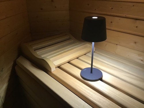 Led akku sauna lampe - sauna,