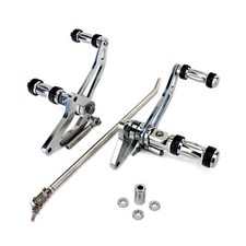 Fußrastenanlage vorverlegte