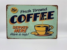 Blechschild Coffee 20x30cm