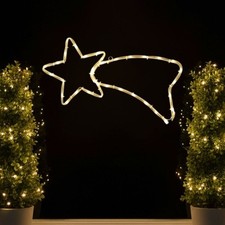 LED Fensterdeko Weihnachten