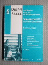 Hemmer Skripte Strafrecht BT