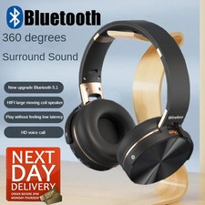 ⭐5.0 On Ear Kopfhörer Bluetooth Kabellos Stereo Bass Kopfhorer Kabellos Faltbare