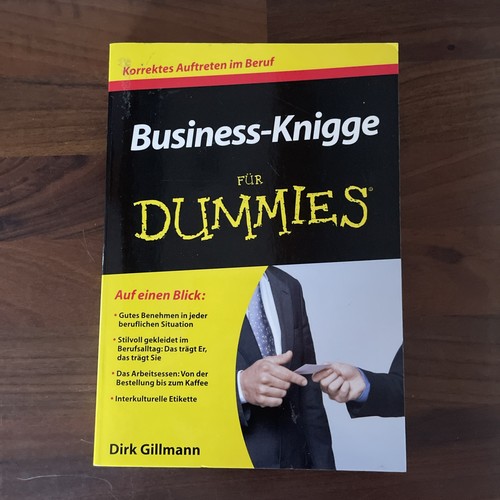 Business knigge für - business-knigge, dummies