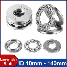 Axiallager / Axial Kugellager / Drucklager 51100 - 51128 / Alle Größen