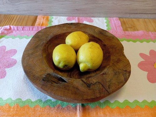 Dekorative wurzelholzschale - dekorative,