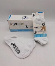 Geistersocken kurz Unisex 3/6 Paar Obst Baumwolle Stretch unifarben