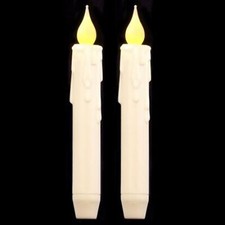 LED 2er-Set Tafelkerzen