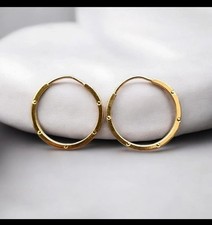 Gold ohringe 750 - gold, 750/18kt