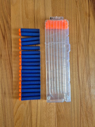 Nerf 18er magazin transparent - 18er,